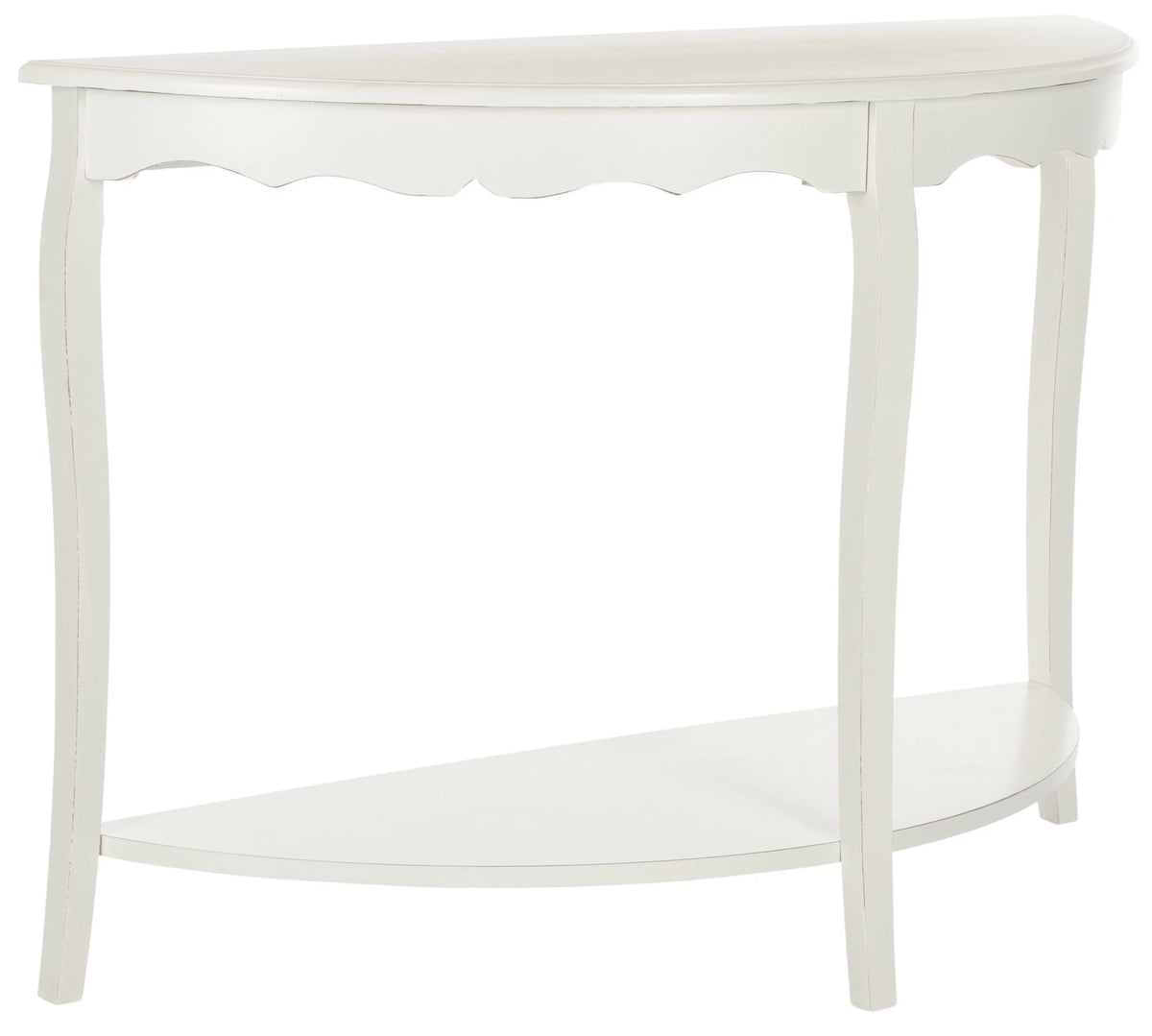 Rustic Demilune Console L657