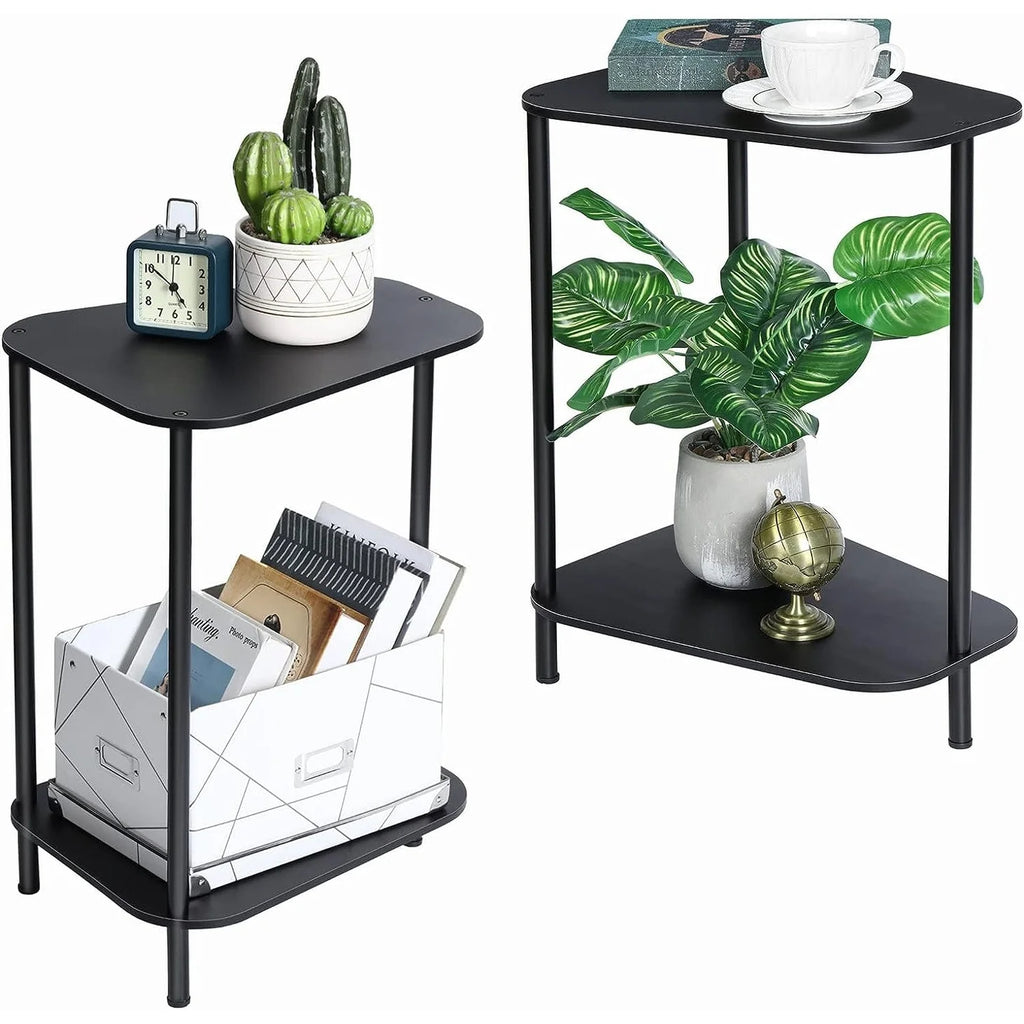 Black End Tables Set of 2 G560373
