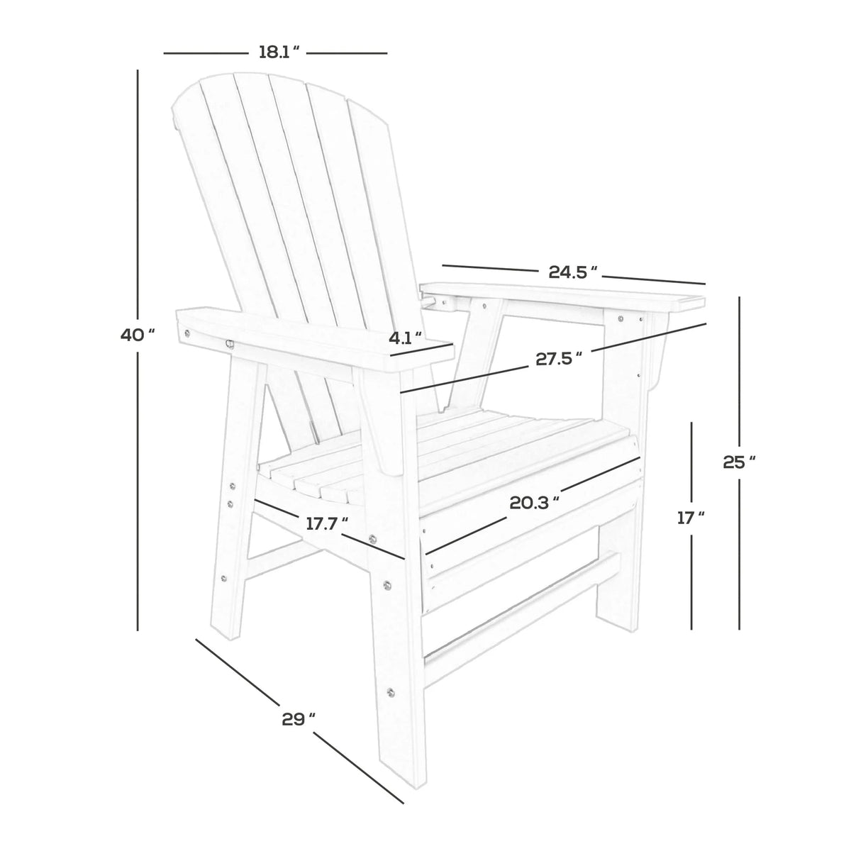 6-Piece All Weather Outdoor Dining Set with Bench F709135