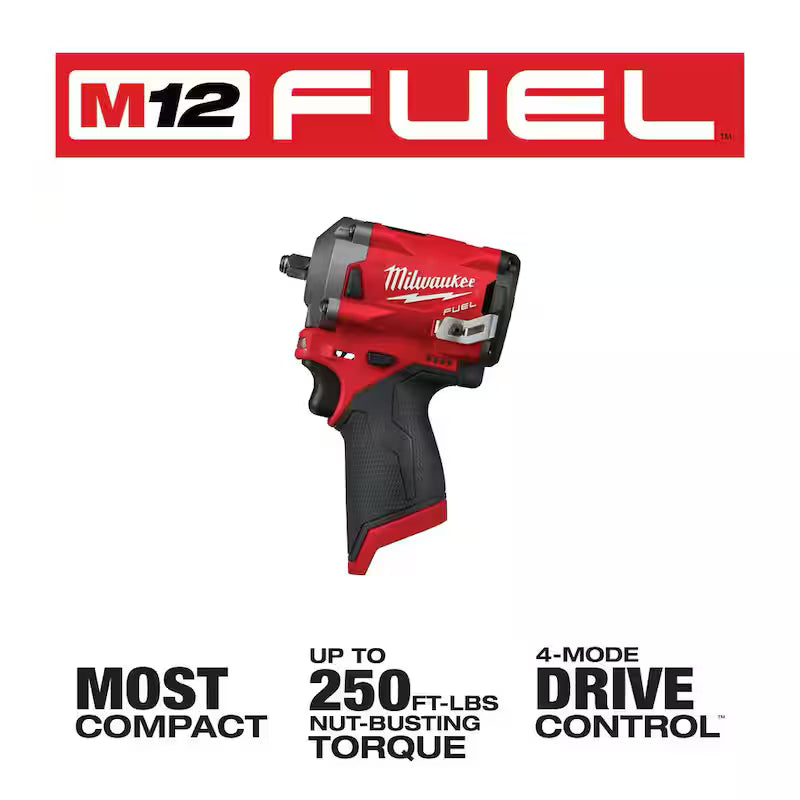 12V Li-Ion Brushless Cordless 3/8 in. Impact Wrench C508