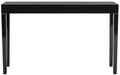 Black Mid Century Console Table G642634