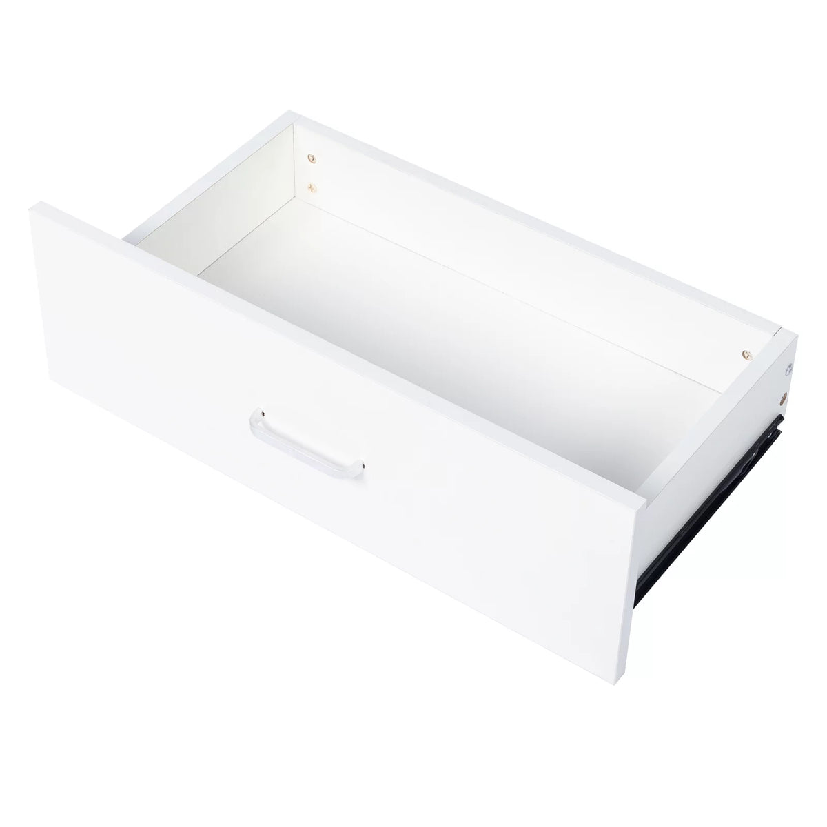 White 3 Drawer Dresser Chest with Storage W909082