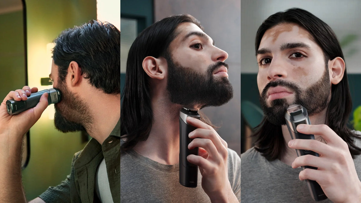 18 Piece Beard Face Hair and Body Hair Trimmer V48177
