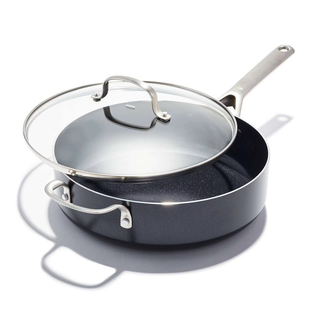 5QT Ceramic Non-Stick Sauté Pan with Lid E330