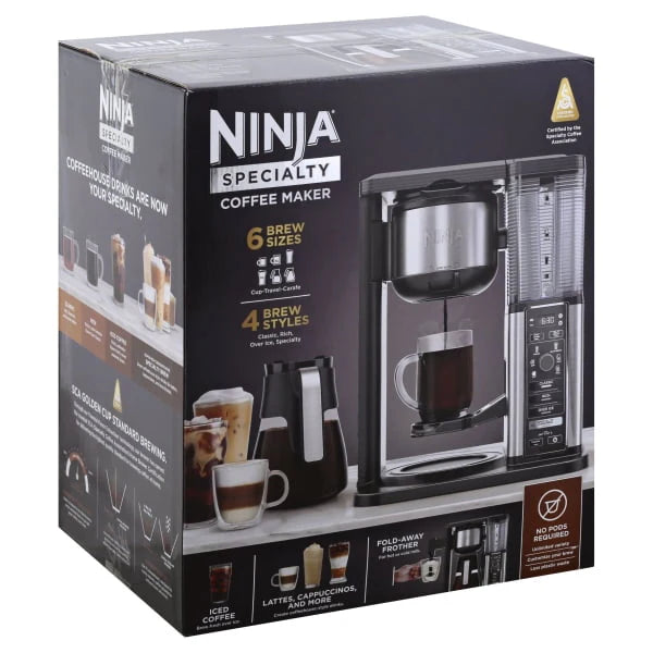 Fold-Away Frother Coffee Maker P99846