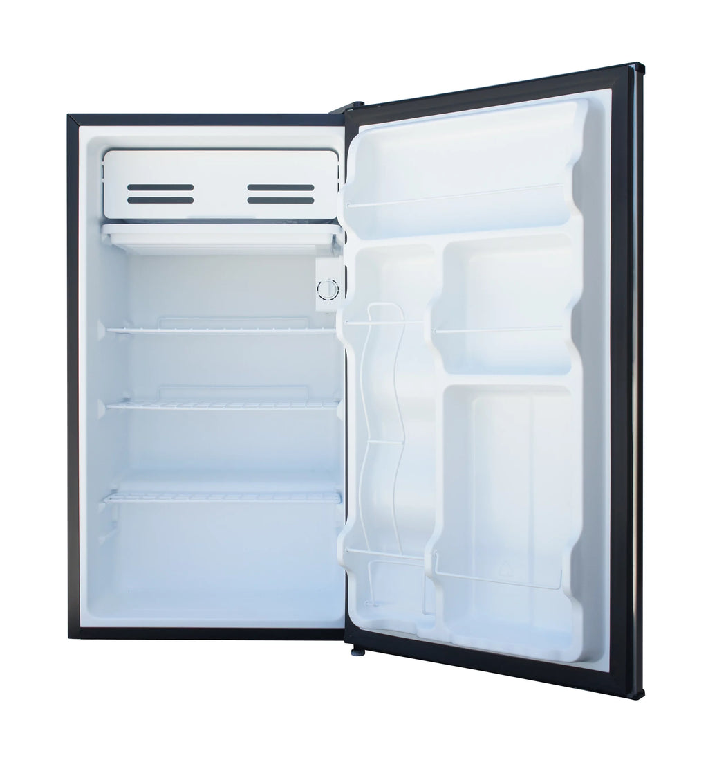 3.3 cu ft Double Door Stainless Steel Refrigerator X78835
