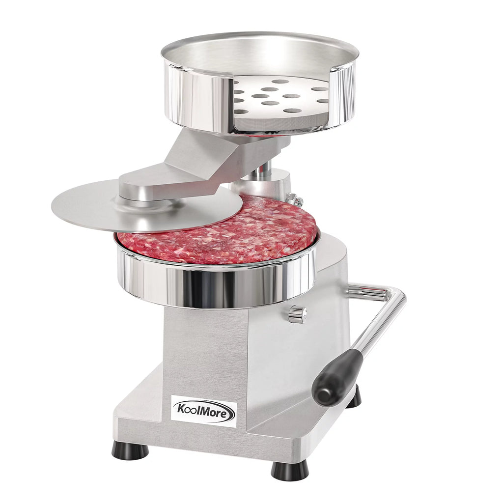 Heavy-Duty Hamburger Patty Press with Handle G55528