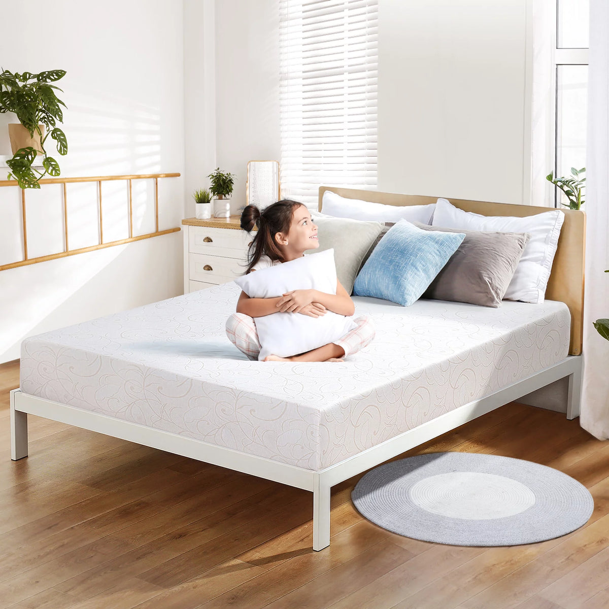 King Firm Gel Memory Foam Mattress H621