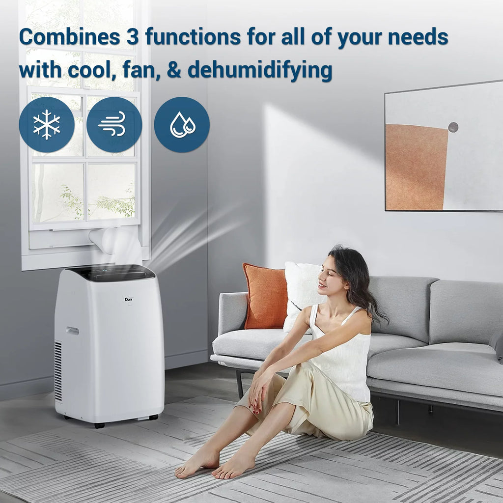Portable Air Conditioner 10200BTU Dehumidifier Fan Remote Control Y210918