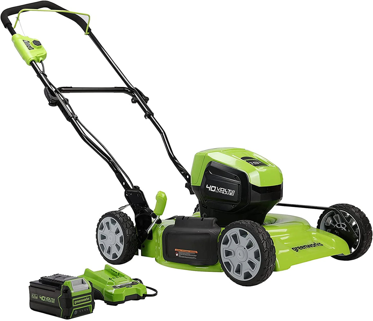 40V 19 Cordless Battery Walk-Behind Mower with 4.0Ah Battery & Charger W7030