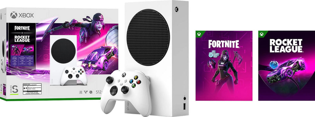 White Xbox Series S Console with Extra Controller A777