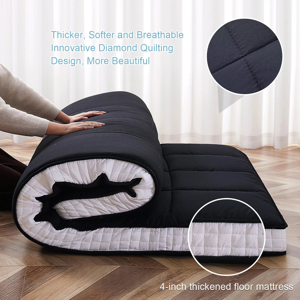 Queen Size Foldable Roll Up Floor Mattress Z1539