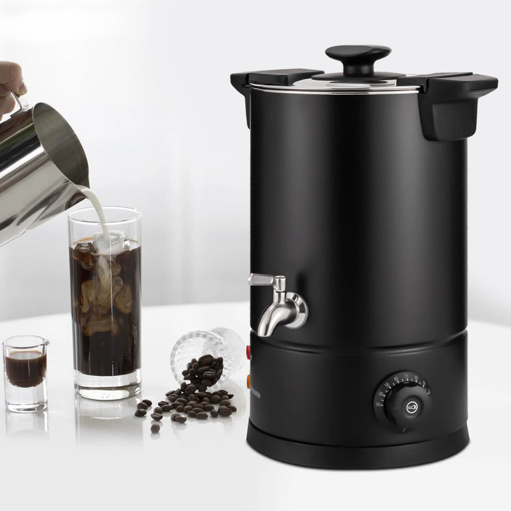 8L 1KW Stainless Steel Commercial Coffee Urn J820