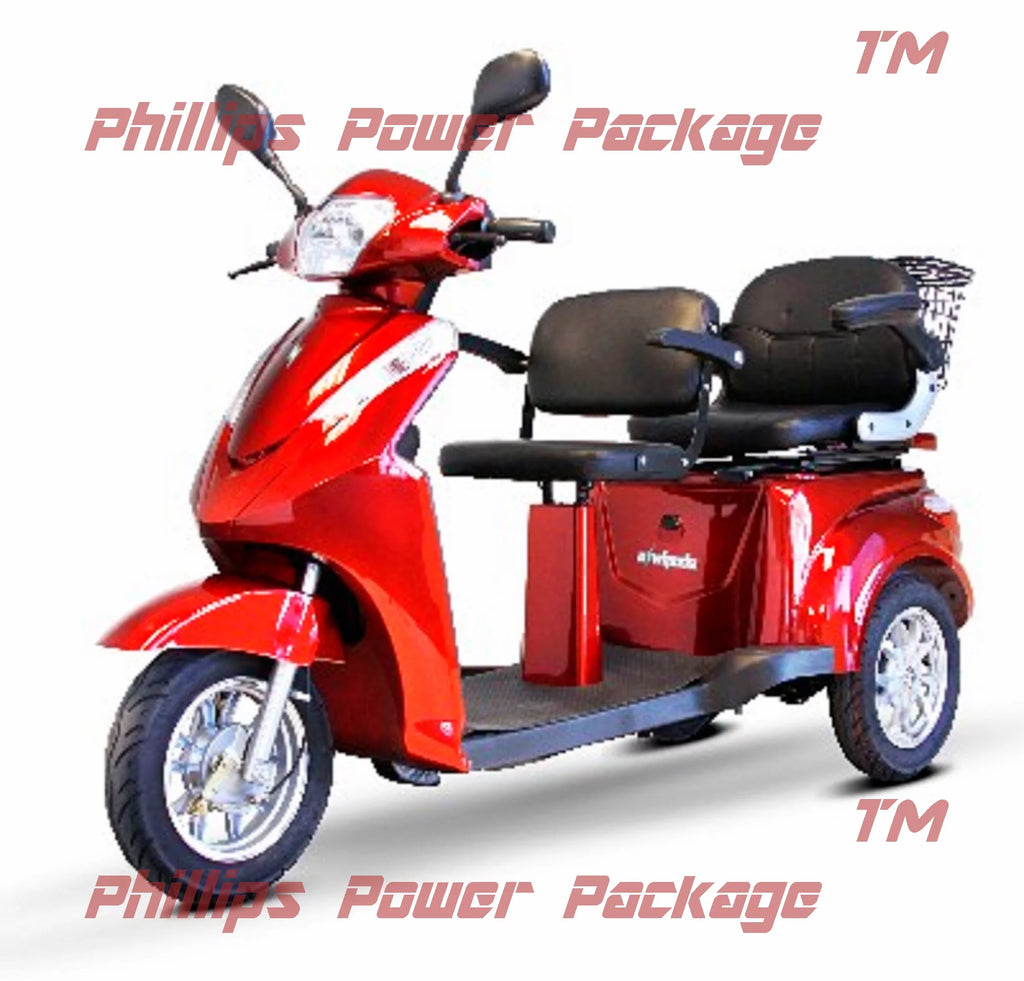 Heavy-Duty 2-Passenger Scooter T844957