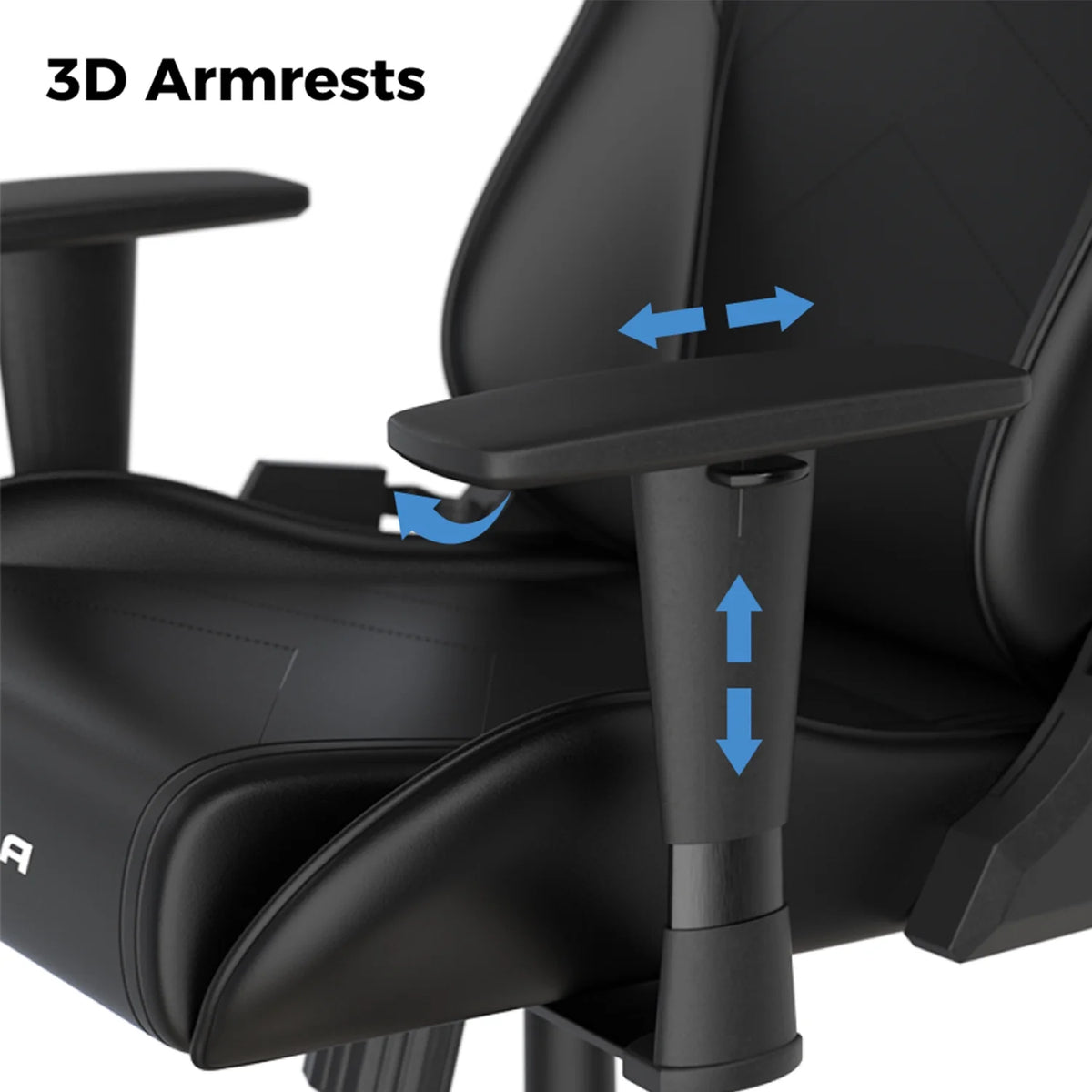 Extra Large High Back Leather Ergonomic Gaming Chair H8917