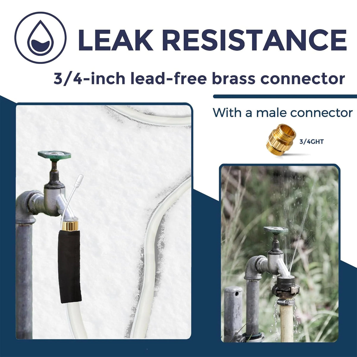 Heated Water Hose with GFCI Z576