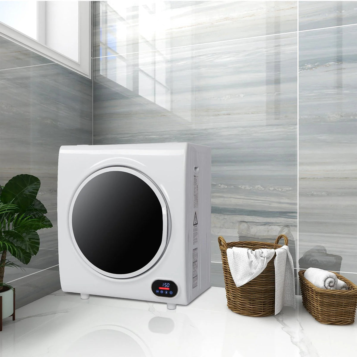 2.6 cu.ft Compact Laundry Dryer T536021