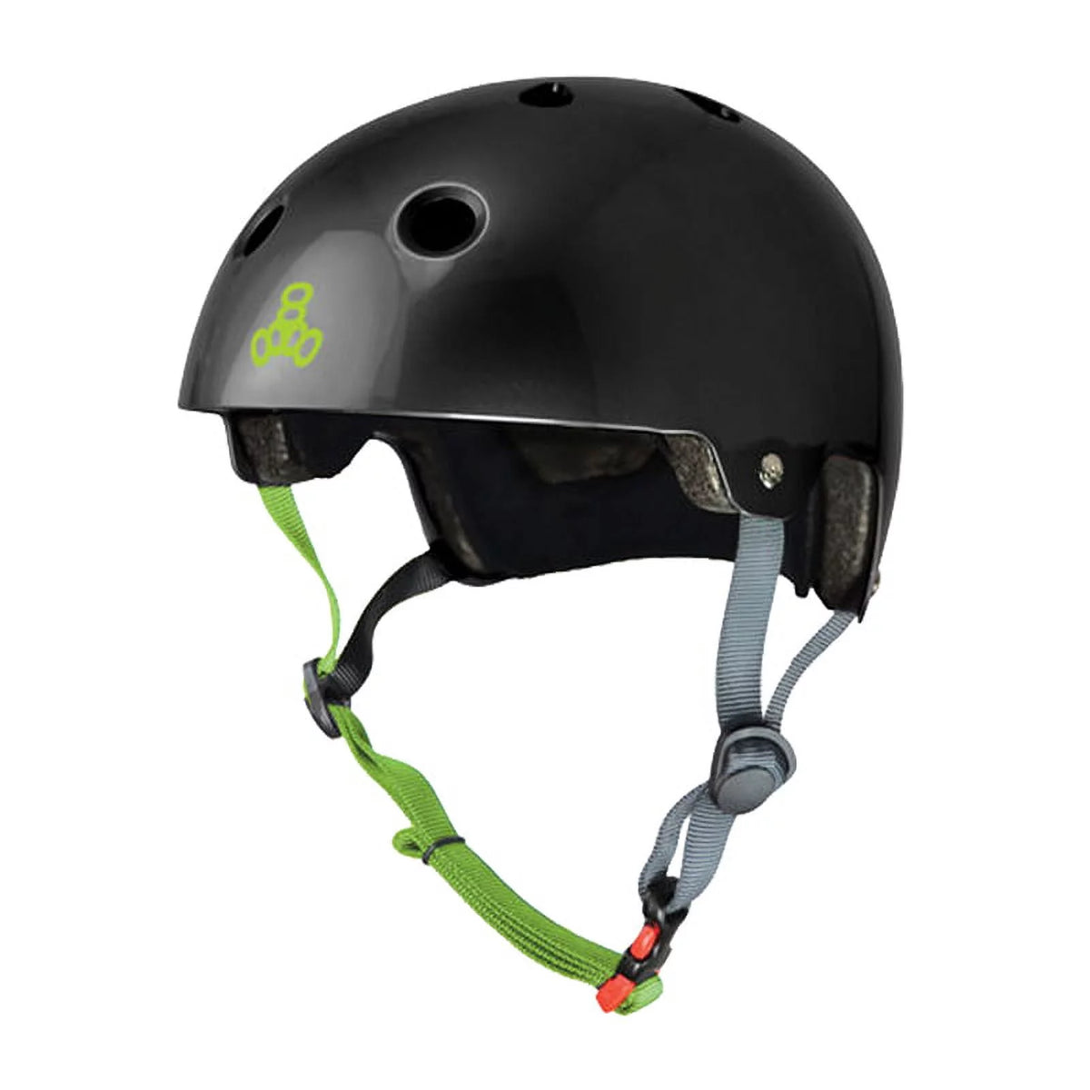 Black and Zest Helmet Y443
