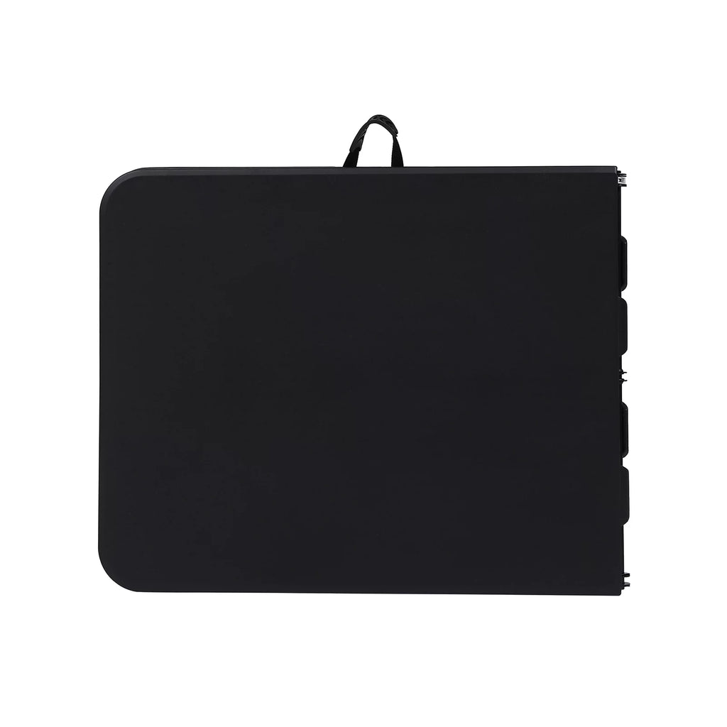 6ft Folding Table Black R144865