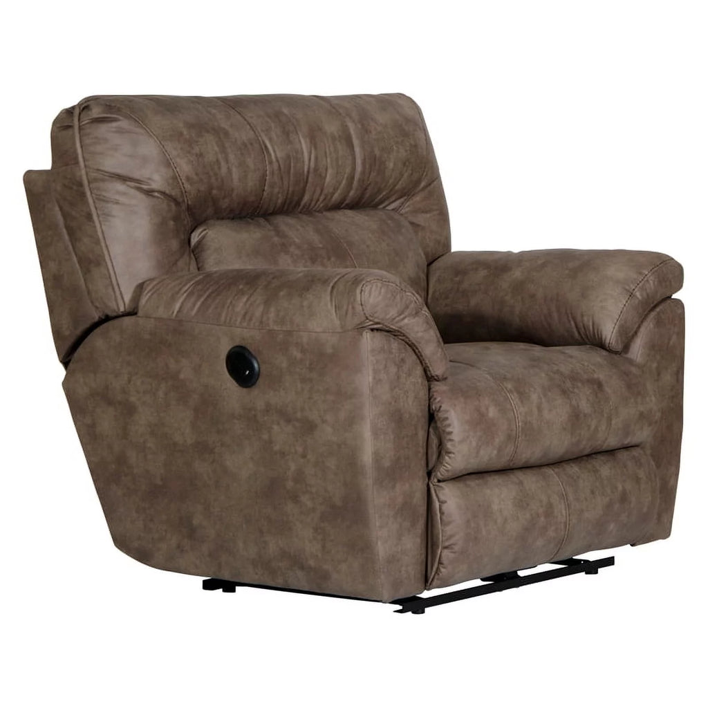 Brown Polyester Recliner W28884