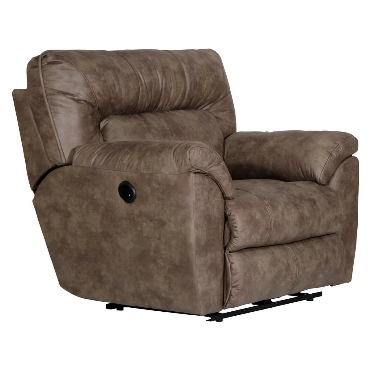 Brown Polyester Recliner W28884