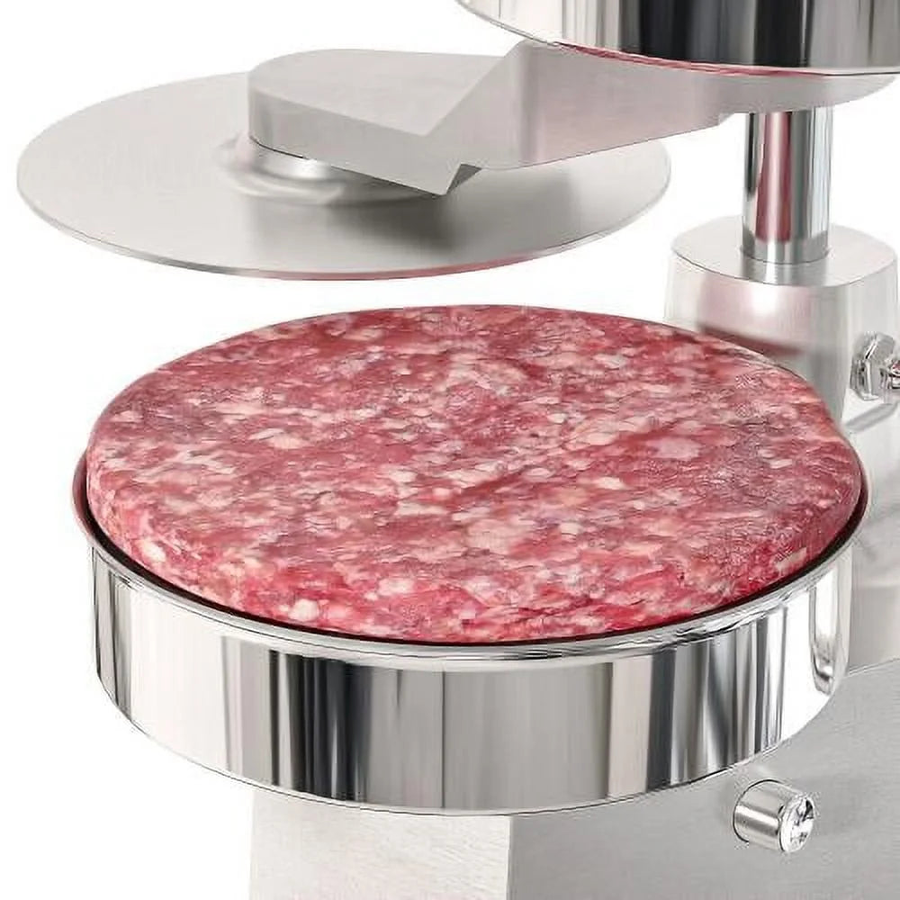 Heavy-Duty Hamburger Patty Press with Handle G55528