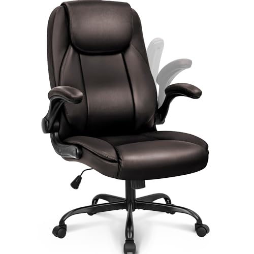 Ergonomic High Back Office Chair with Flip-up Arms F380333