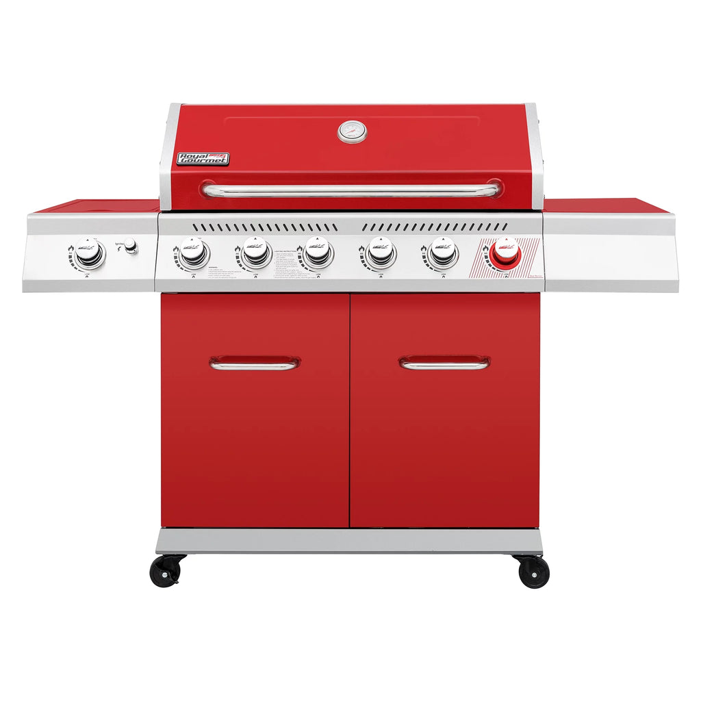 6-Burner Gas Grill with Sear Burner and Side Burner O36894