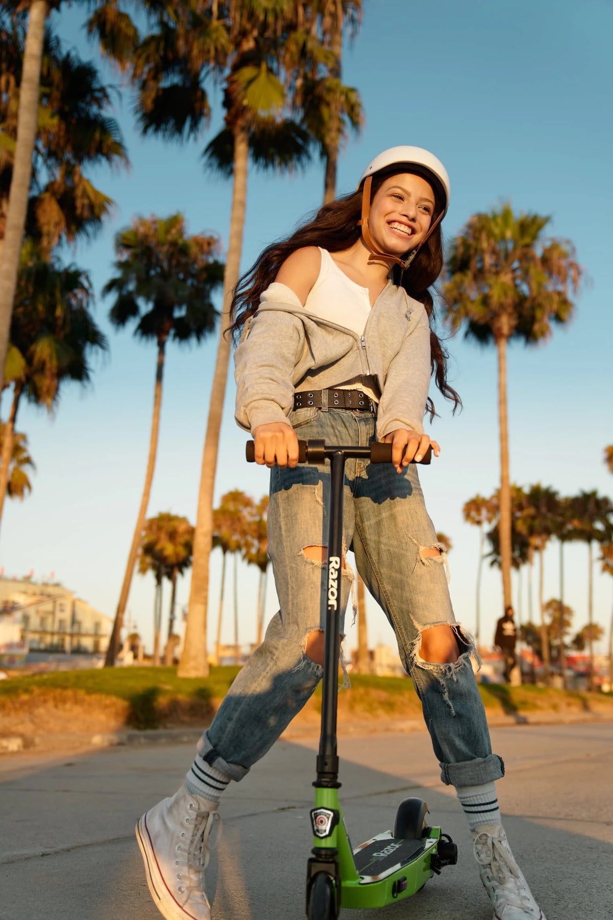 Green Scooter D85847