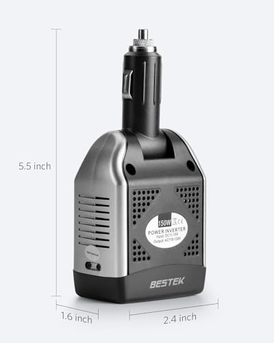 150W Power Inverter 12V to 110V Car Charger Power Adapter Q6748