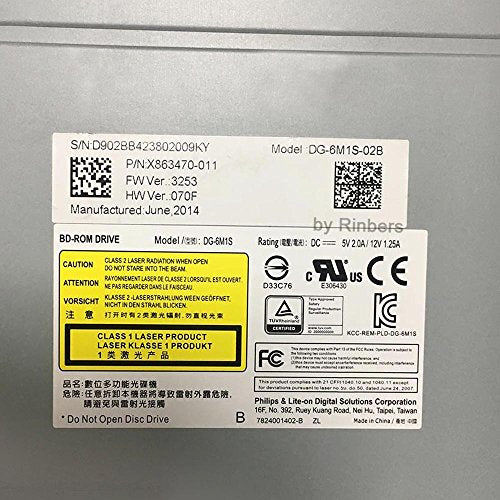 Blu-ray Disc DVD Drive Replacement with T8 T10 Opening Tool U497