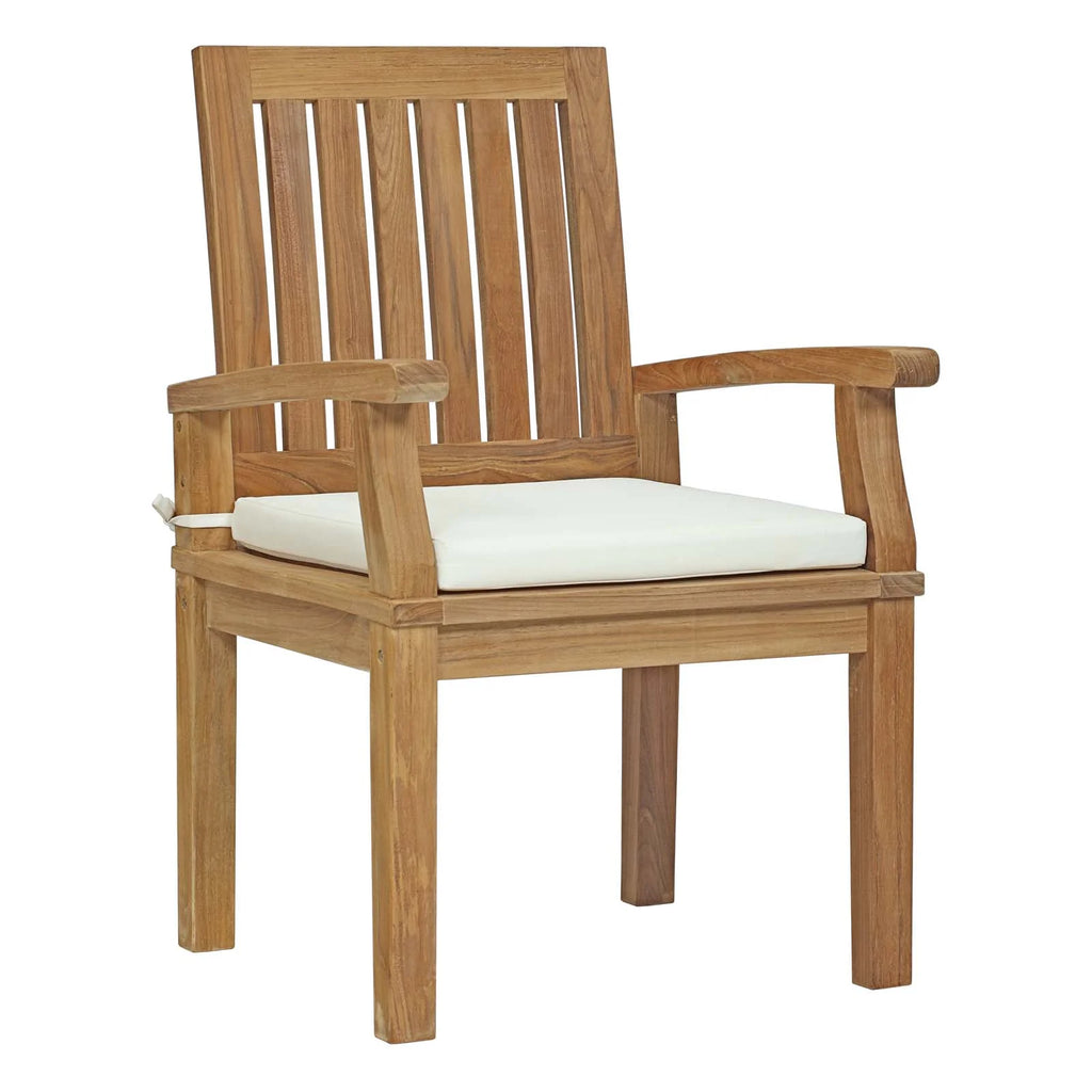 7 Piece Outdoor Patio Teak Dining Set A205