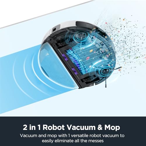 Robot Vacuum and Mop Combo with Self Emptying Station T108