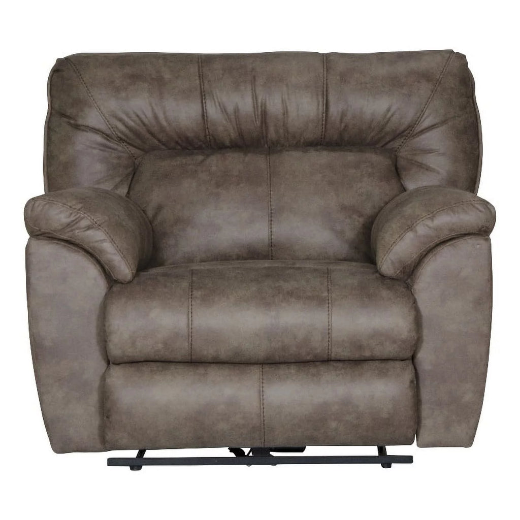Brown Polyester Recliner W28884