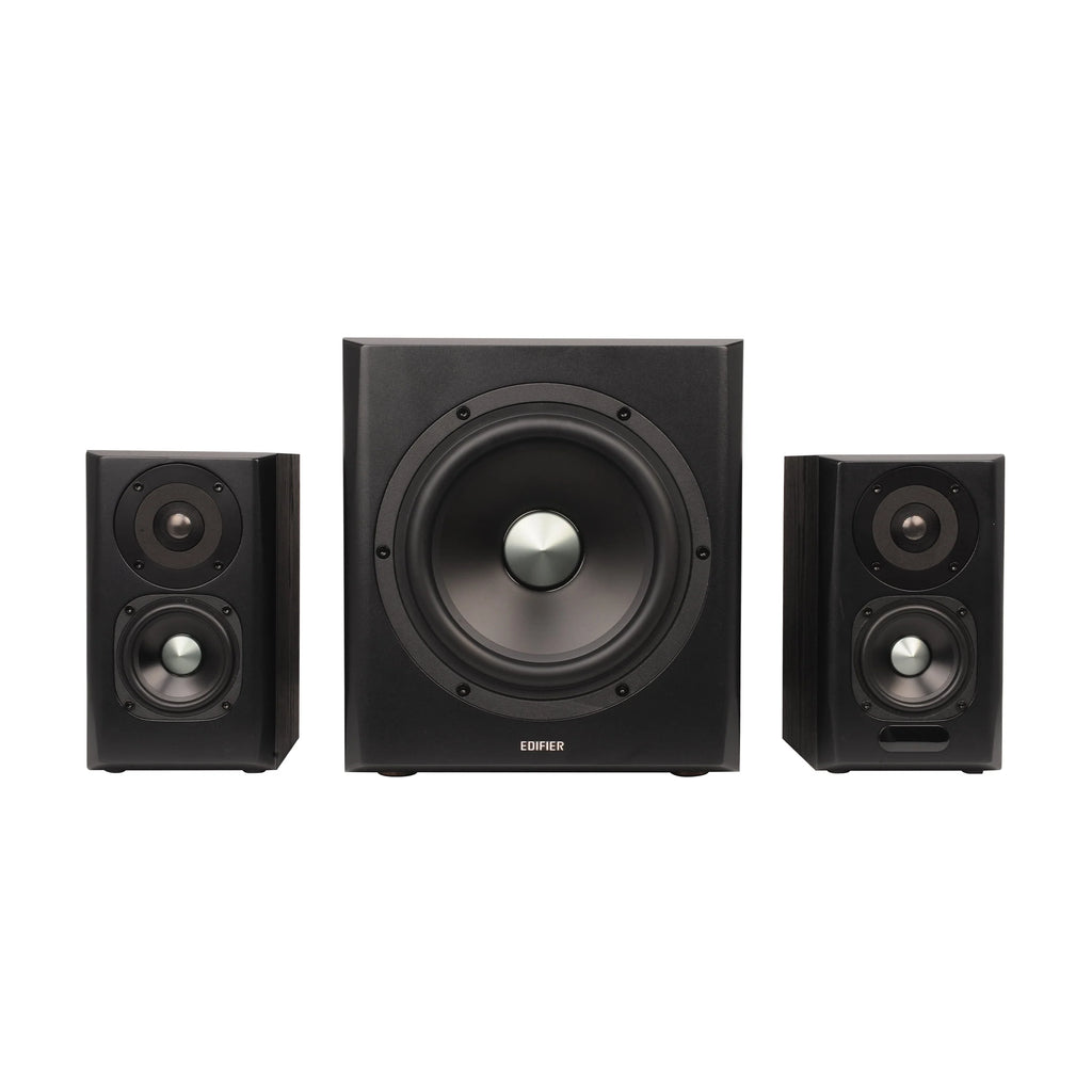 Bookshelf Speaker and Subwoofer 2.1 Speaker System Bluetooth V5.0 P14877