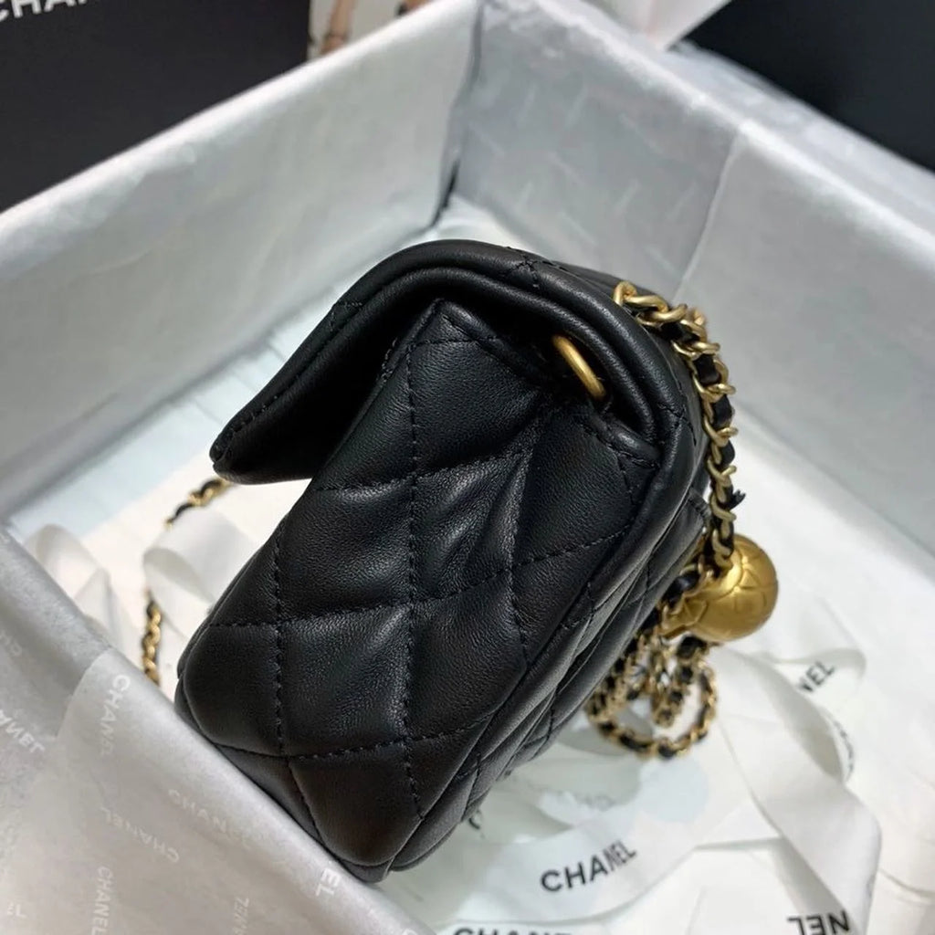 Black Flap Bag B77423