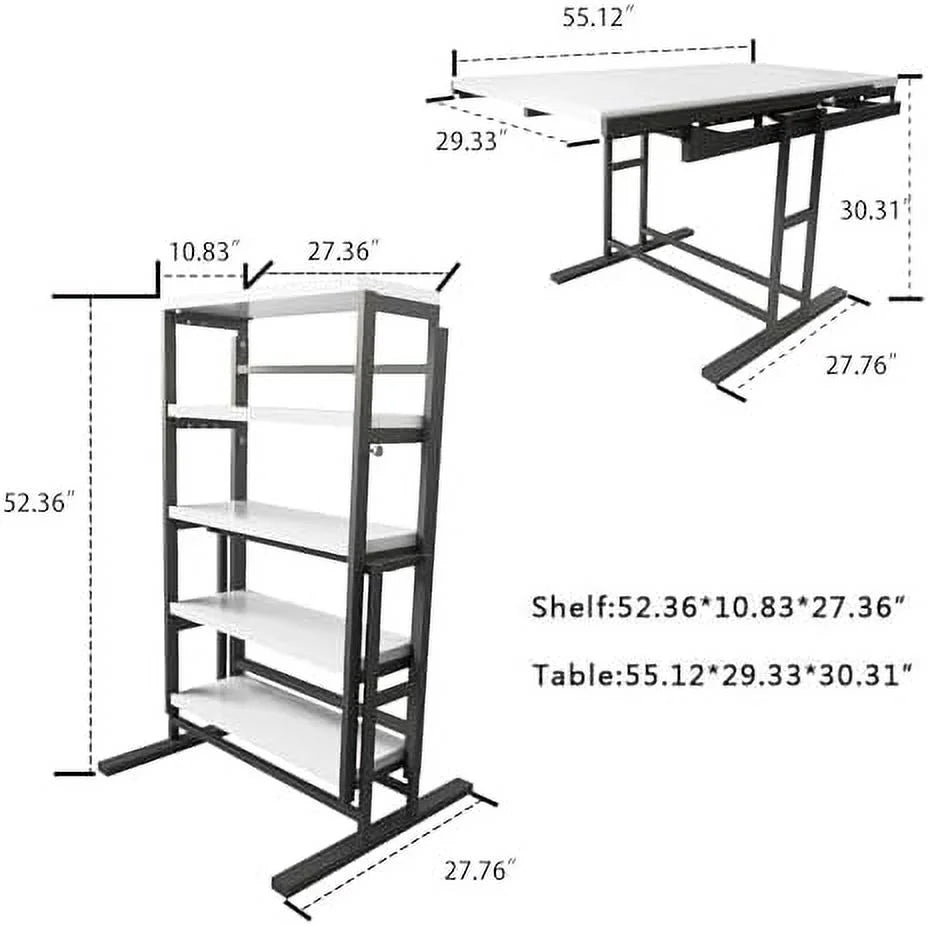 Convertible 47.24 INCH Multi-Functional Dining Table M34633