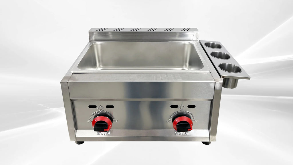 7 gallon Commercial Countertop Deep Fryer 2 Basket Propane M2509