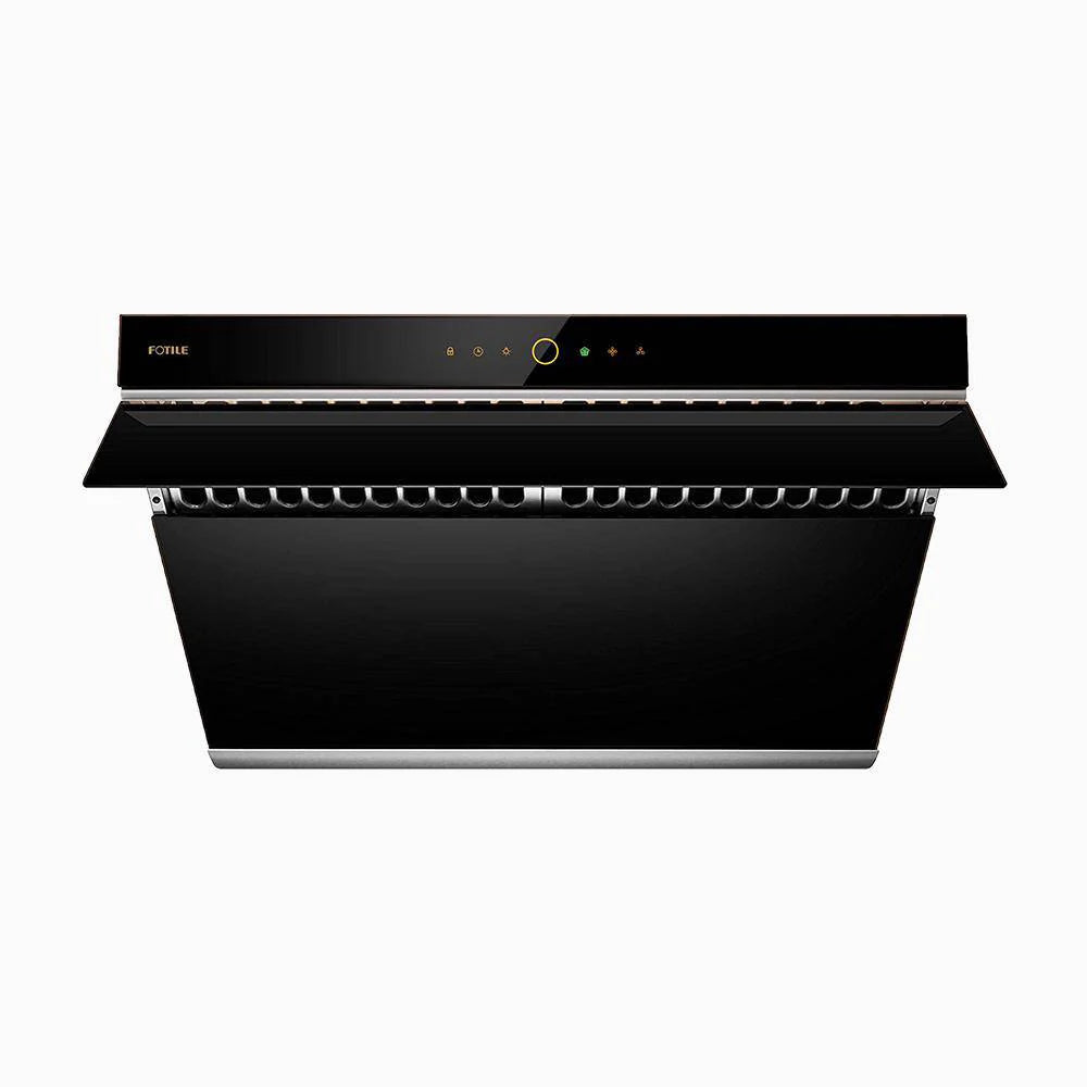 30 in. 1,000 CFM Slant Vent Range Hood with Touchscreen in Onyx Black A436
