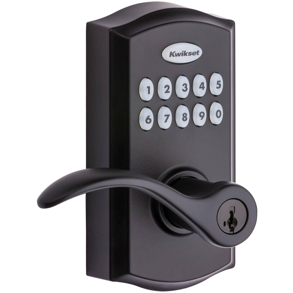 Iron Black Electronic SmartCode Lever W15422