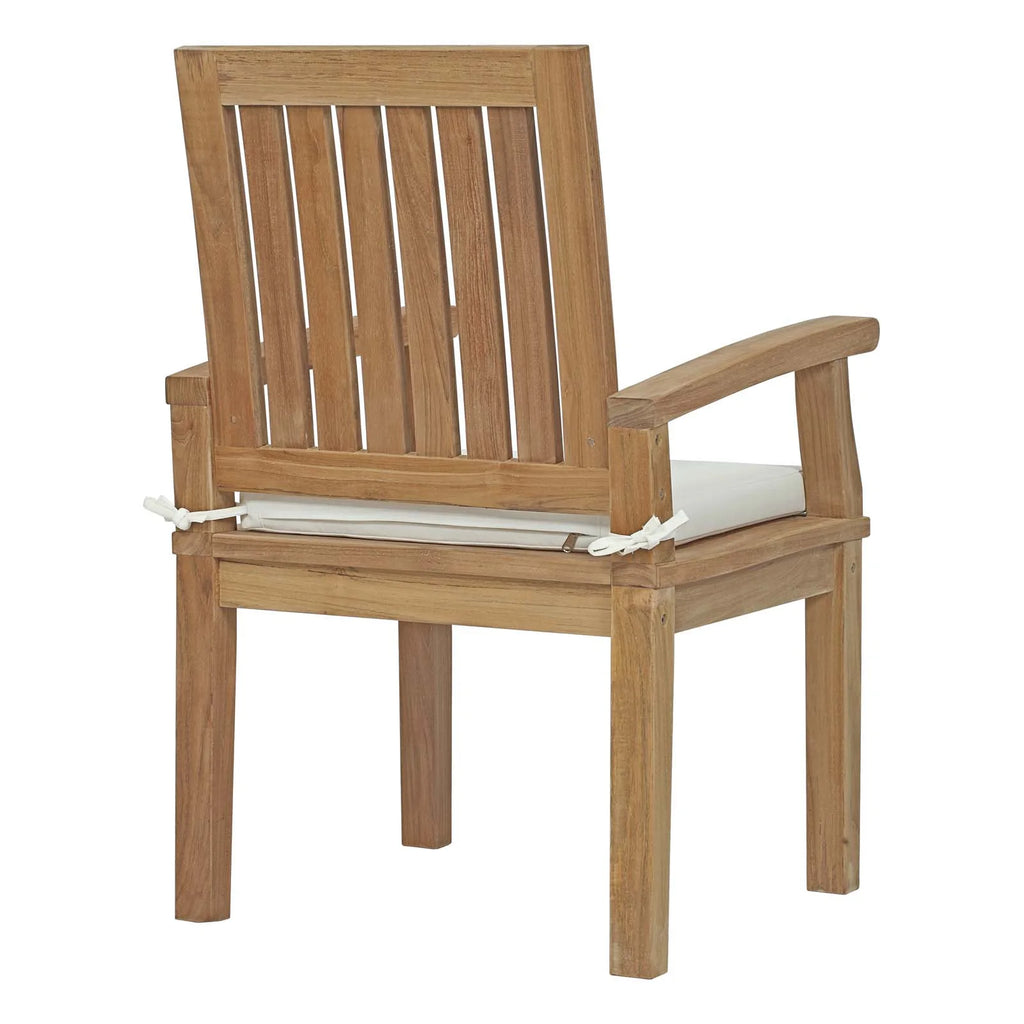 7 Piece Outdoor Patio Teak Dining Set A205