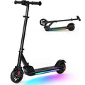 Foldable Electric Scooter with Rainbow Light and LED Display J23948