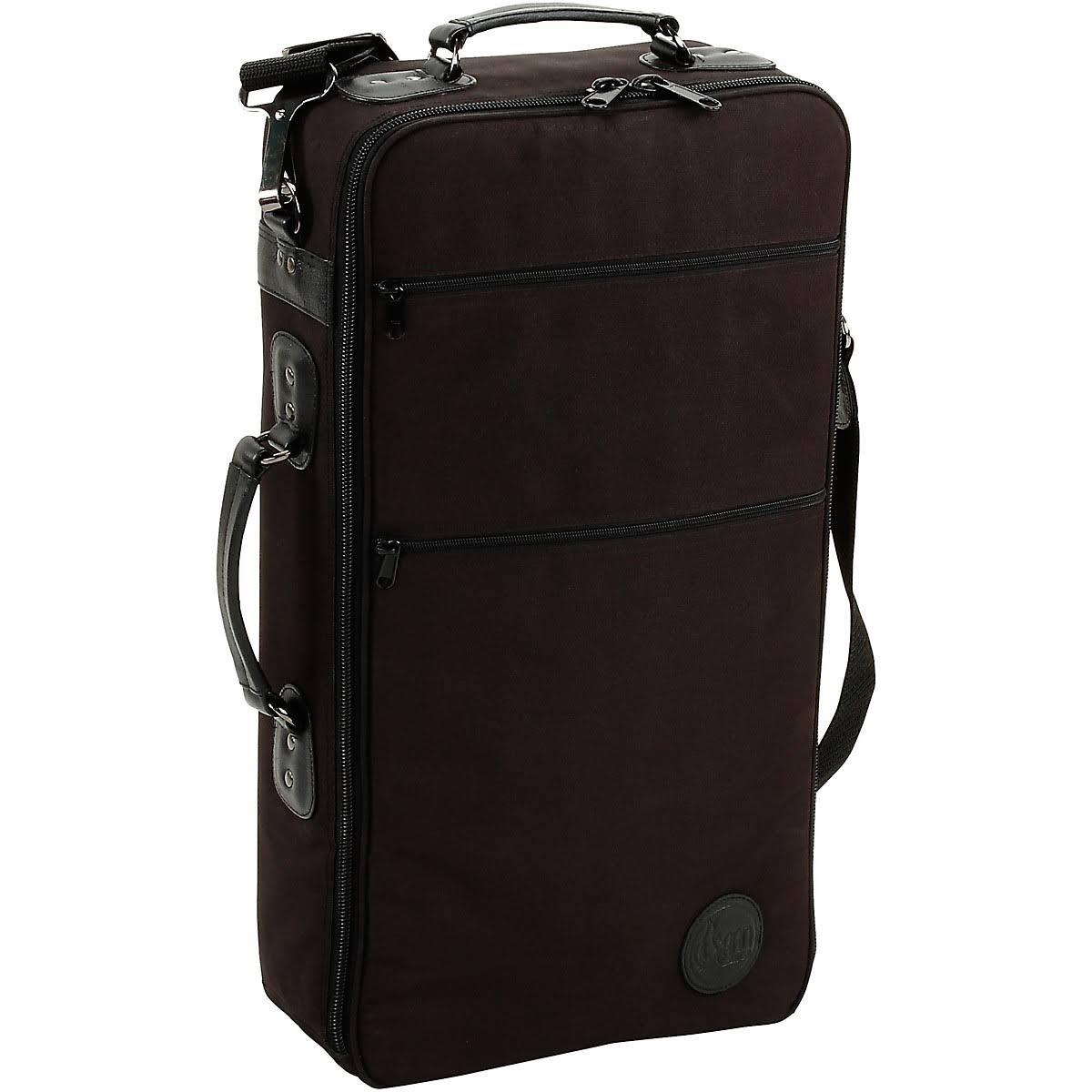 Compact Triple Trumpet Gig Bag Synthetic with Leather Trim K46418
