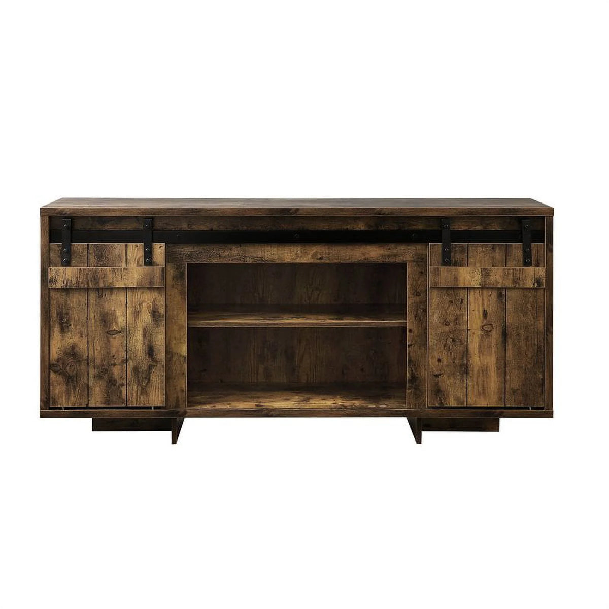 Farmhouse Wood TV Stand E773837