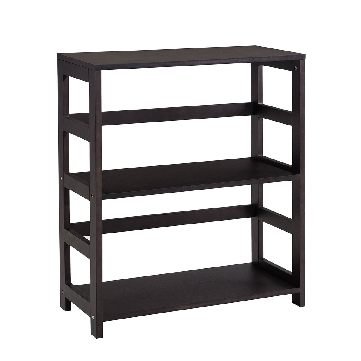 Black 25 in. Storage Bookcase E364