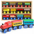 Wooden Magnetic Train Set 12 PCS G9368