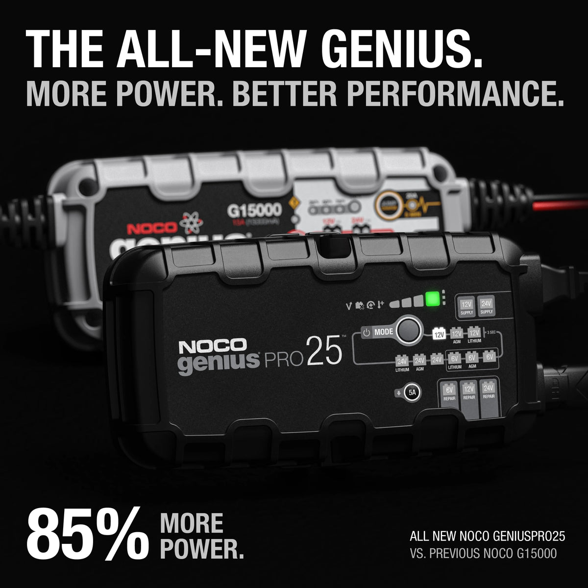 6V/12V/24V Smart Battery Charger and Maintainer P6162