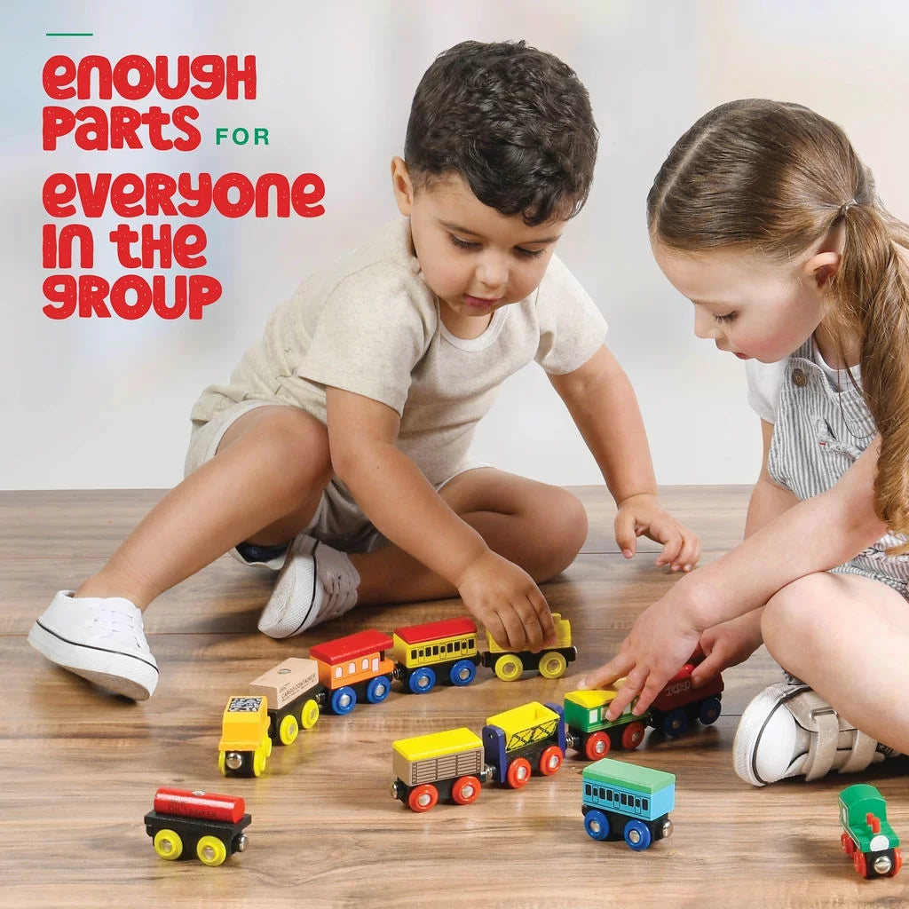 Wooden Magnetic Train Set 12 PCS G9368