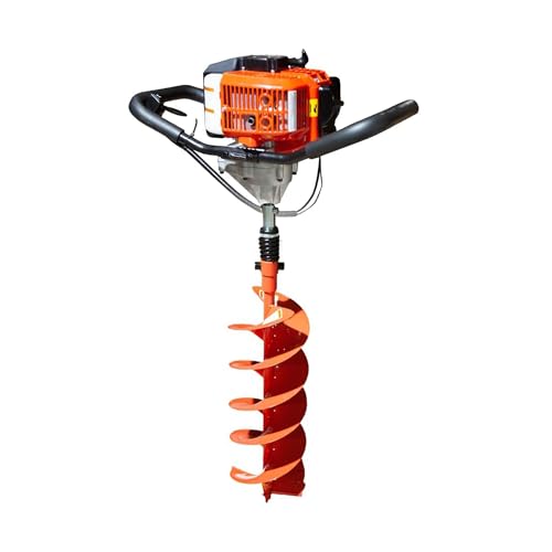 52cc Earth Auger Post Hole Digger with 8 Inch Auger Bit S457