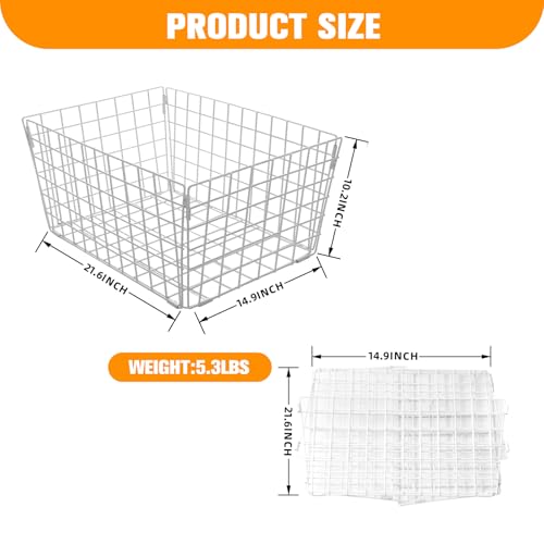 Black Folding Steel Tricycle Rear Basket with Liner Bag C923738